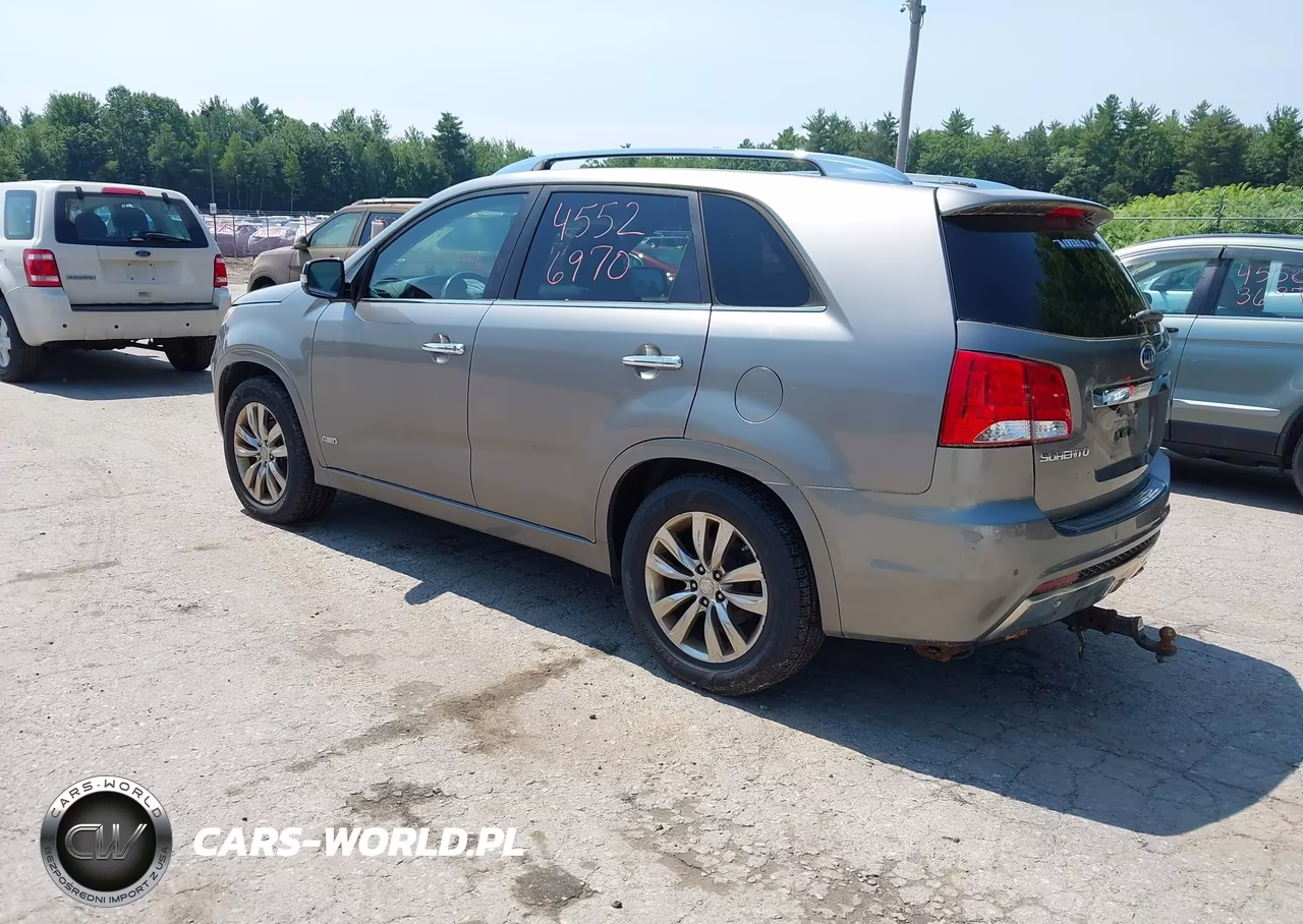 2013 Kia Sorento Sx V6 VIN:5XYKWDA22DG383583 - 3
