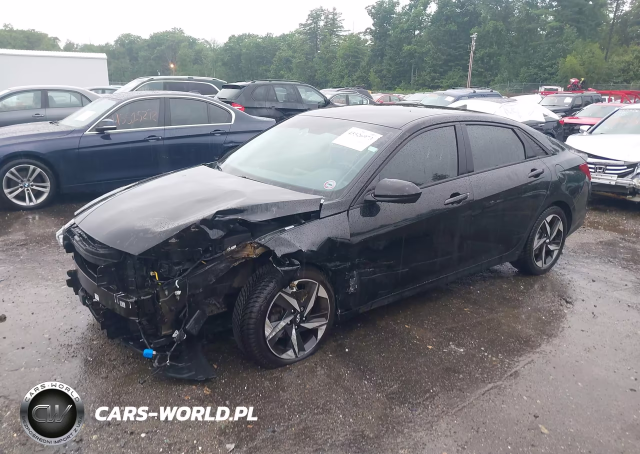 2023 Hyundai Elantra Sel VIN:KMHLS4AGXPU442843 - 2