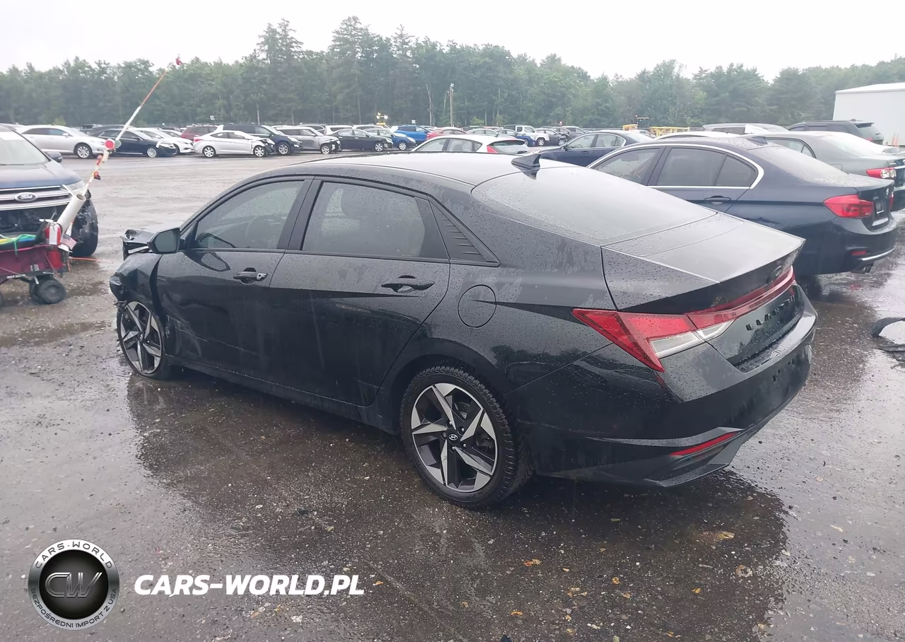 2023 Hyundai Elantra Sel VIN:KMHLS4AGXPU442843 - 3