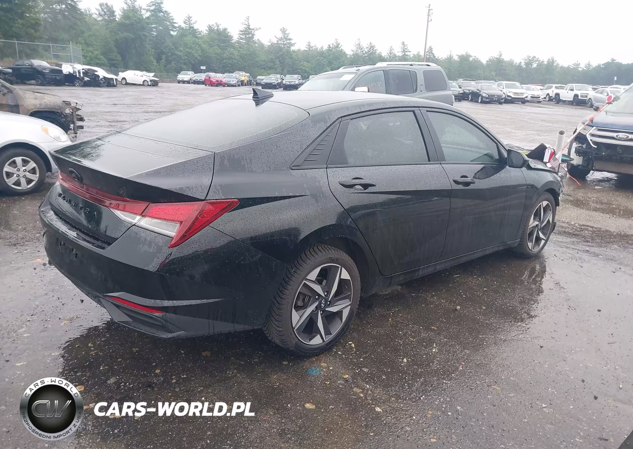 2023 Hyundai Elantra Sel VIN:KMHLS4AGXPU442843 - 4