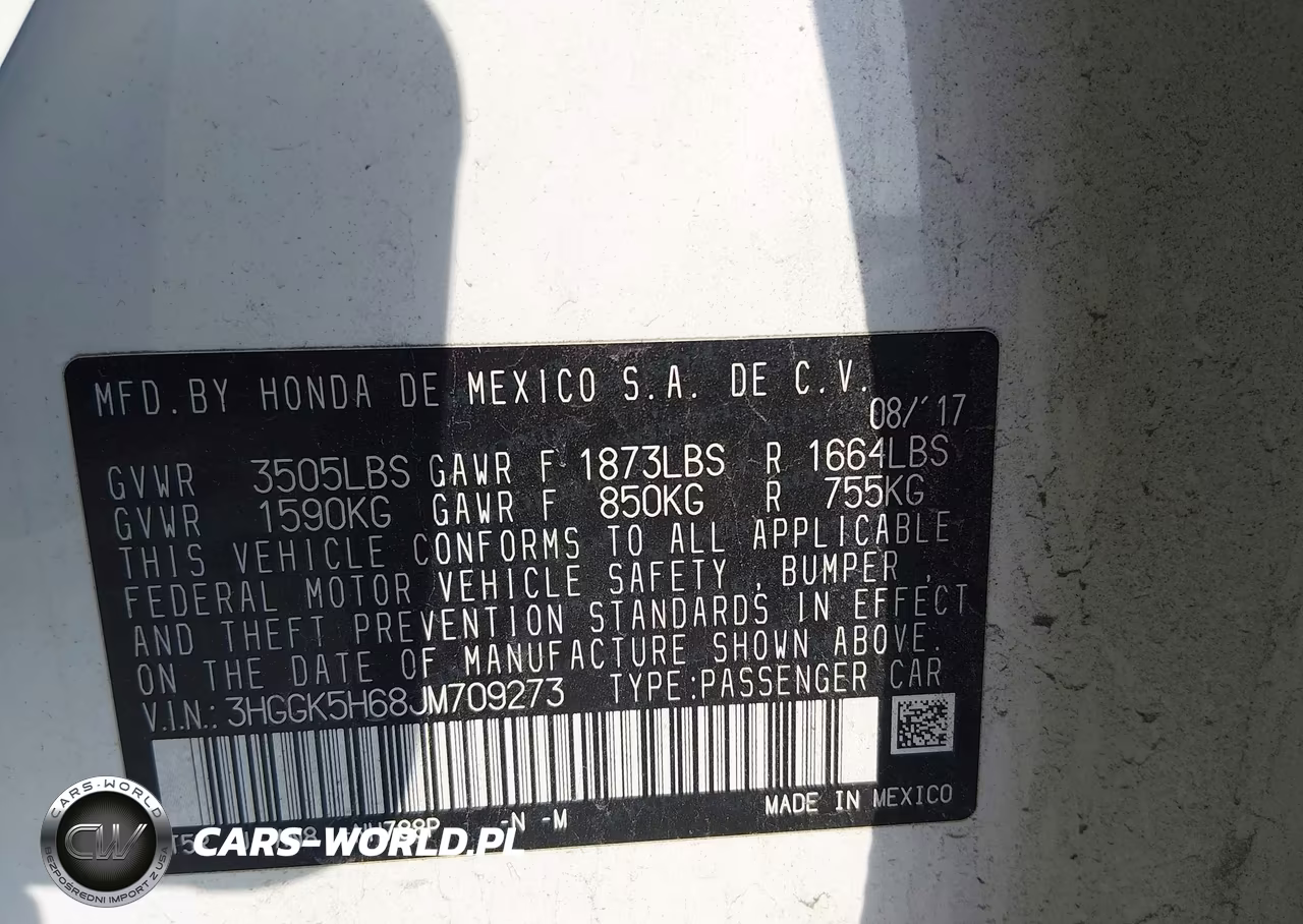2018 Honda Fit Sport VIN:3HGGK5H68JM709273 - 9