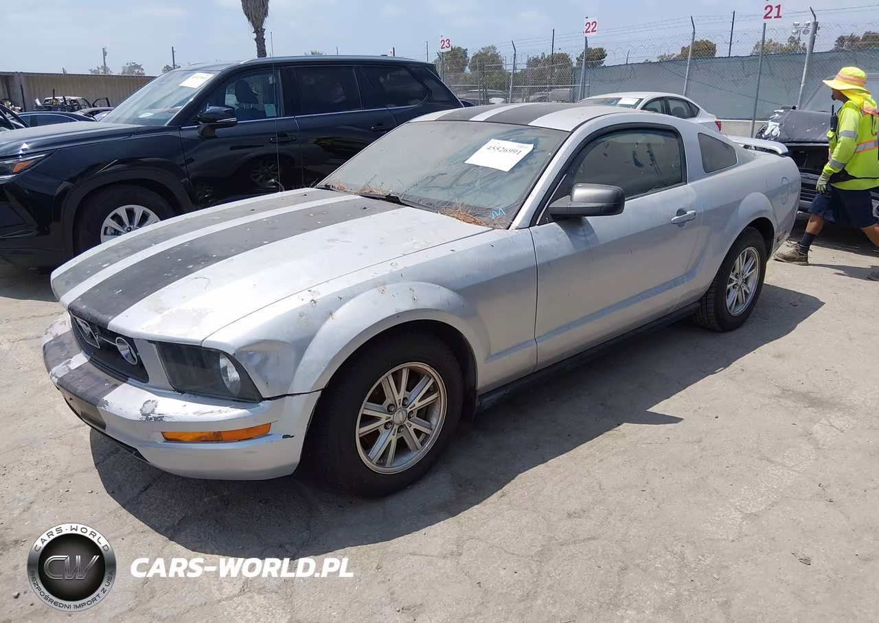 2008 Ford Mustang V6 Deluxe-V6 Premium VIN:1ZVHT80N985121240 - 2