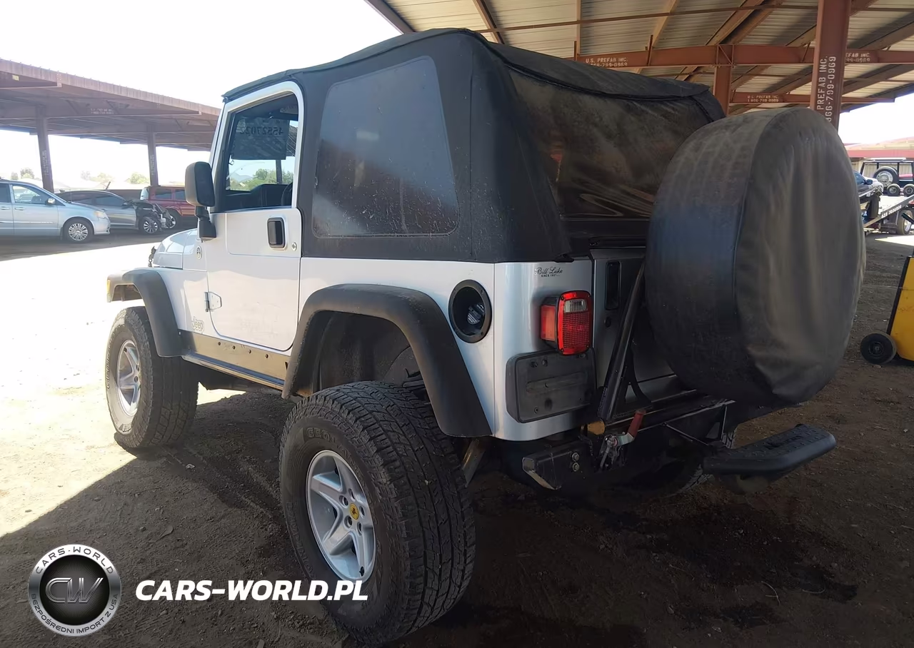 2006 Jeep Wrangler Sport VIN:1J4FA49S26P770228 - 3