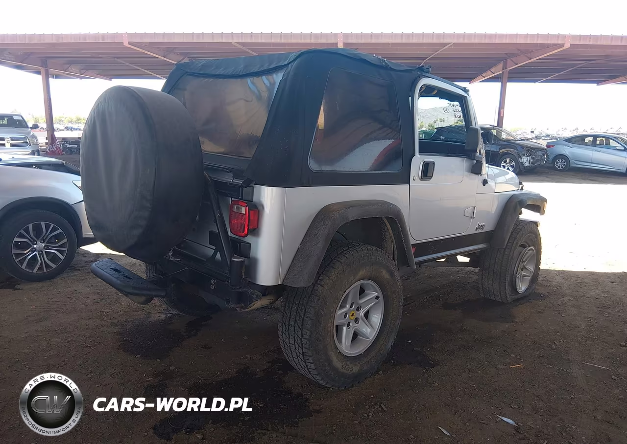 2006 Jeep Wrangler Sport VIN:1J4FA49S26P770228 - 4