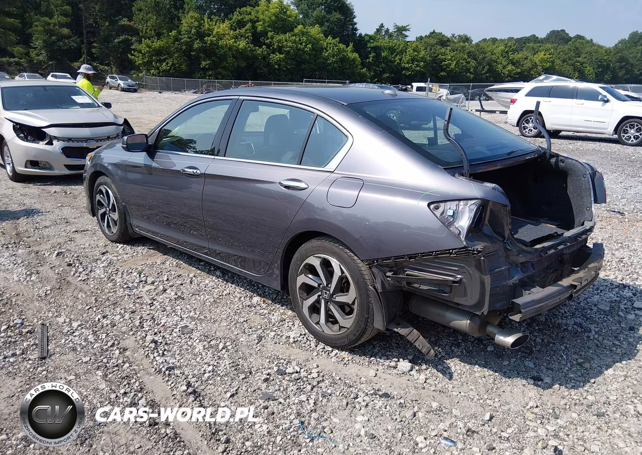 2016 Honda Accord Ex-L V-6 VIN:1HGCR3F8XGA020439 - 3