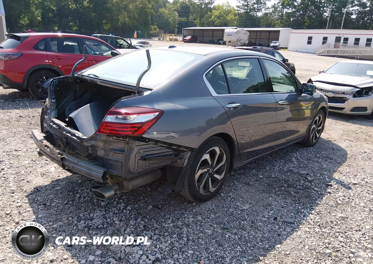 2016 Honda Accord Ex-L V-6 VIN:1HGCR3F8XGA020439 - 4