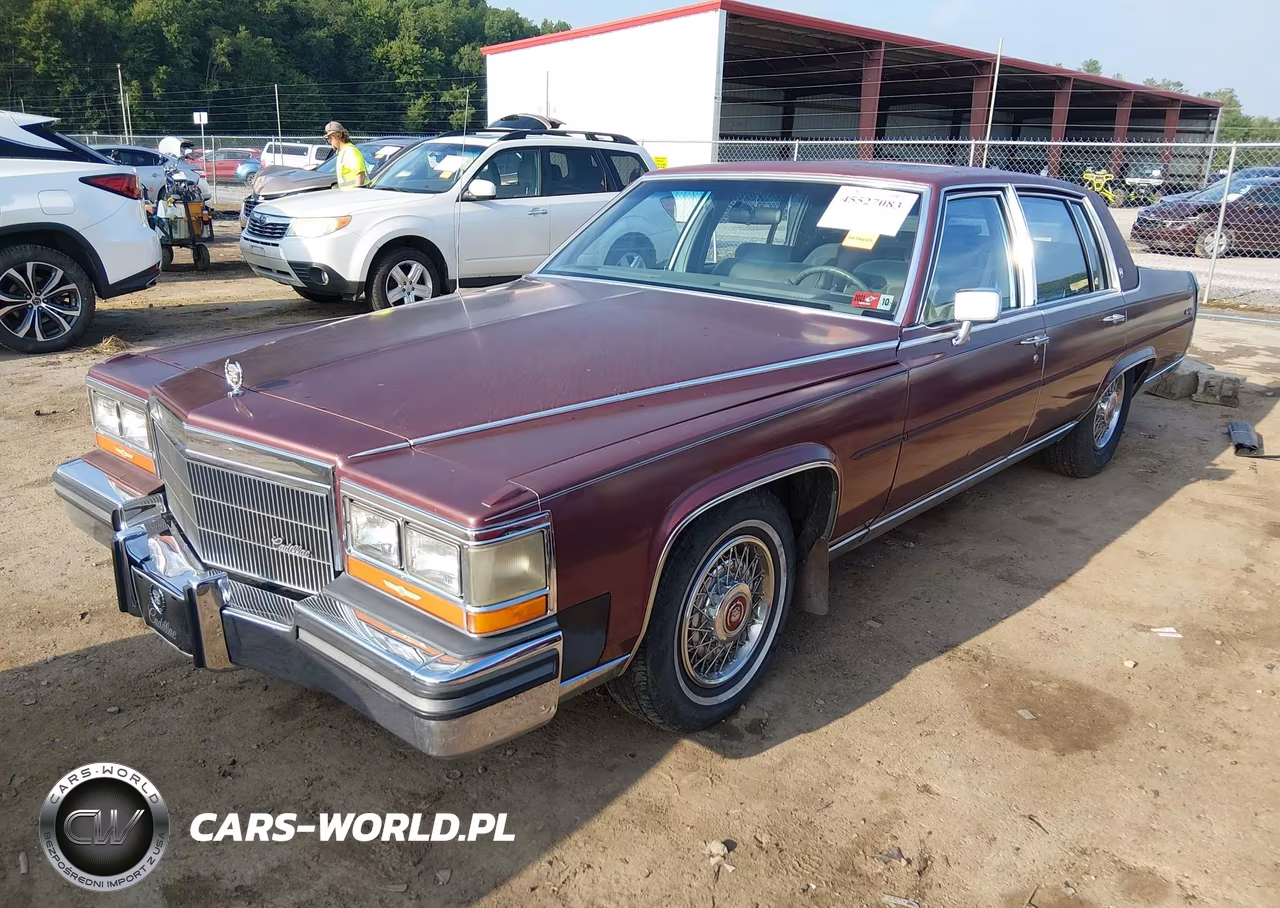 1986 Cadillac Fleetwood VIN:1G6DW69Y6G9739491 - 2