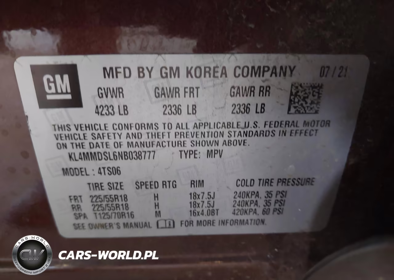 2022 Buick Encore Gx Fwd Select VIN:KL4MMDSL6NB038777 - 9