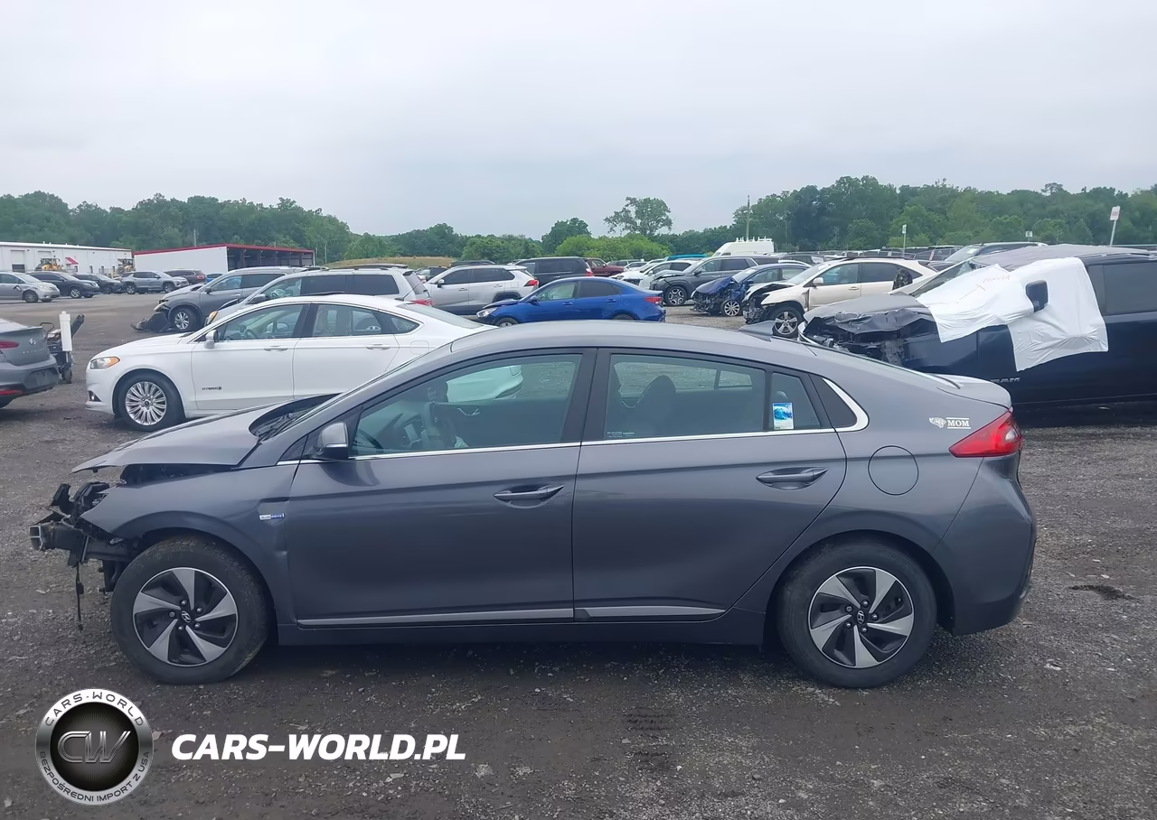 2017 Hyundai Ioniq Hybrid Sel VIN:KMHC75LC1HU047999 - 14