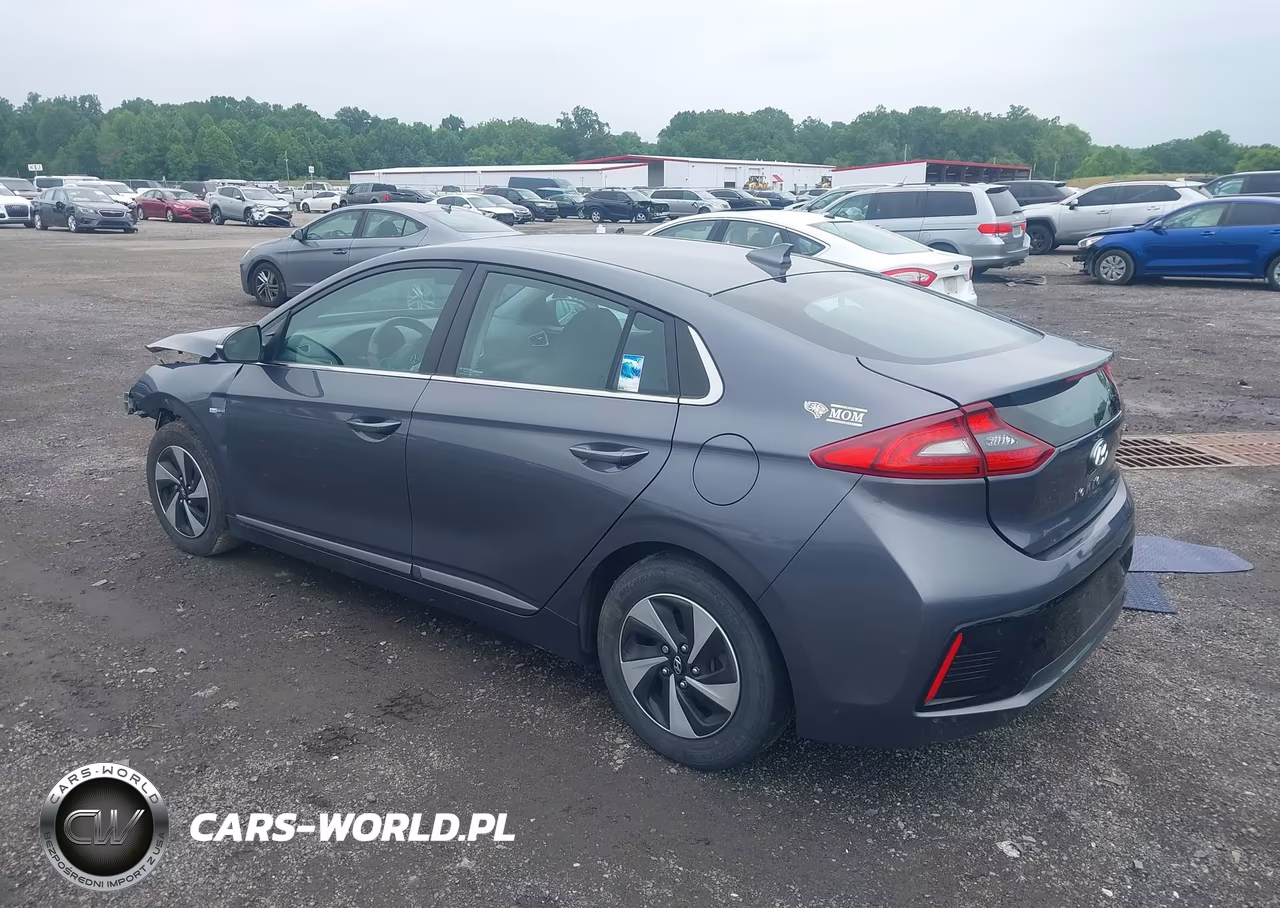 2017 Hyundai Ioniq Hybrid Sel VIN:KMHC75LC1HU047999 - 3