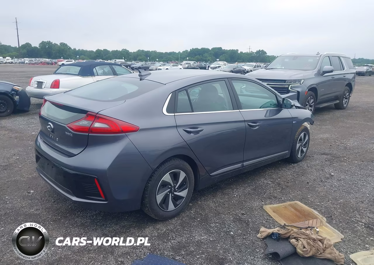 2017 Hyundai Ioniq Hybrid Sel VIN:KMHC75LC1HU047999 - 4