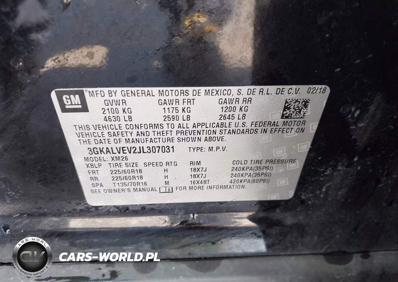 2018 GMC Terrain Slt VIN:3GKALVEV2JL307031 - 9