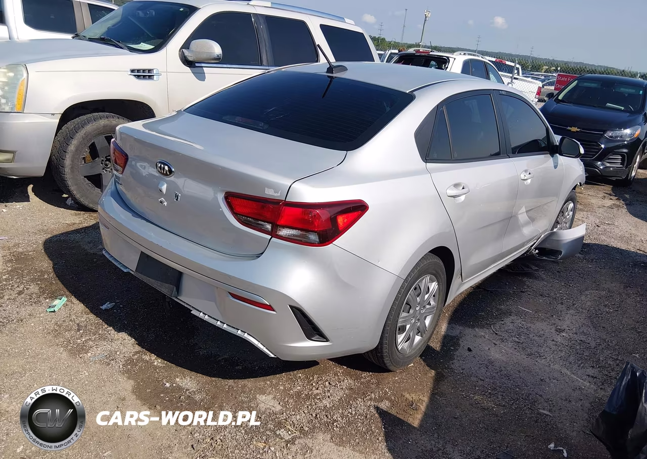 2021 Kia Rio Lx VIN:3KPA24AD3ME413406 - 4