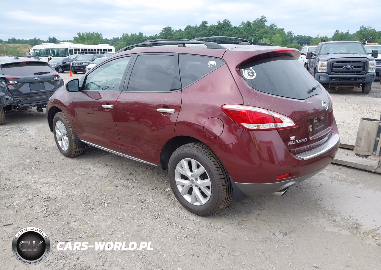 2011 Nissan Murano Sl VIN:JN8AZ1MW0BW170555 - 3