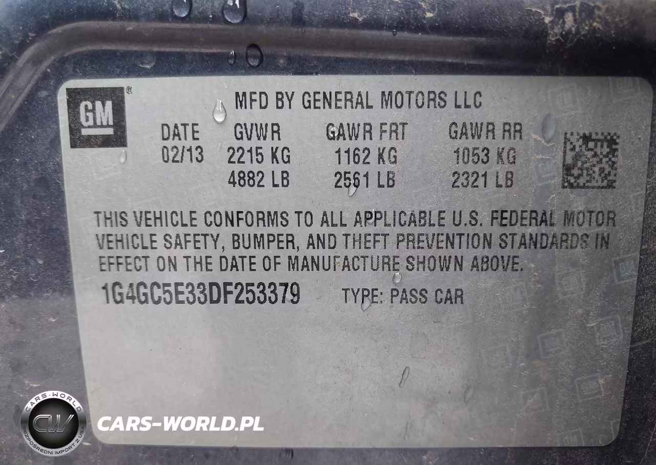 2013 Buick Lacrosse Leather Group VIN:1G4GC5E33DF253379 - 9