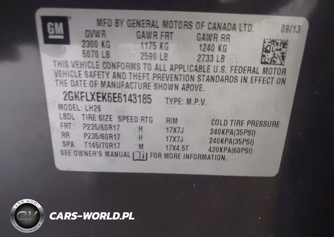 2014 GMC Terrain Slt-1 VIN:2GKFLXEK6E6143185 - 9