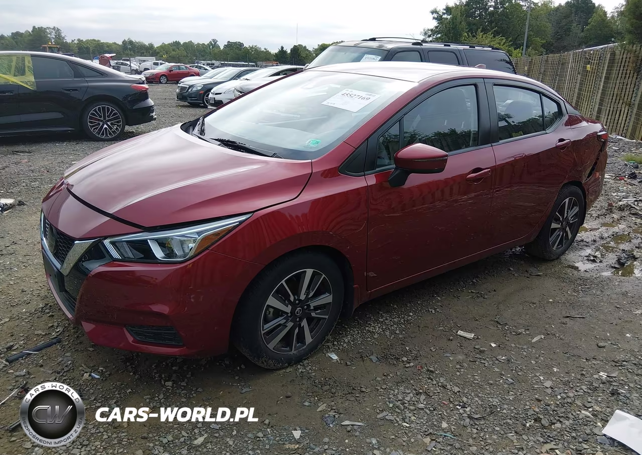 2021 Nissan Versa Sv Xtronic Cvt VIN:3N1CN8EV2ML849835 - 2
