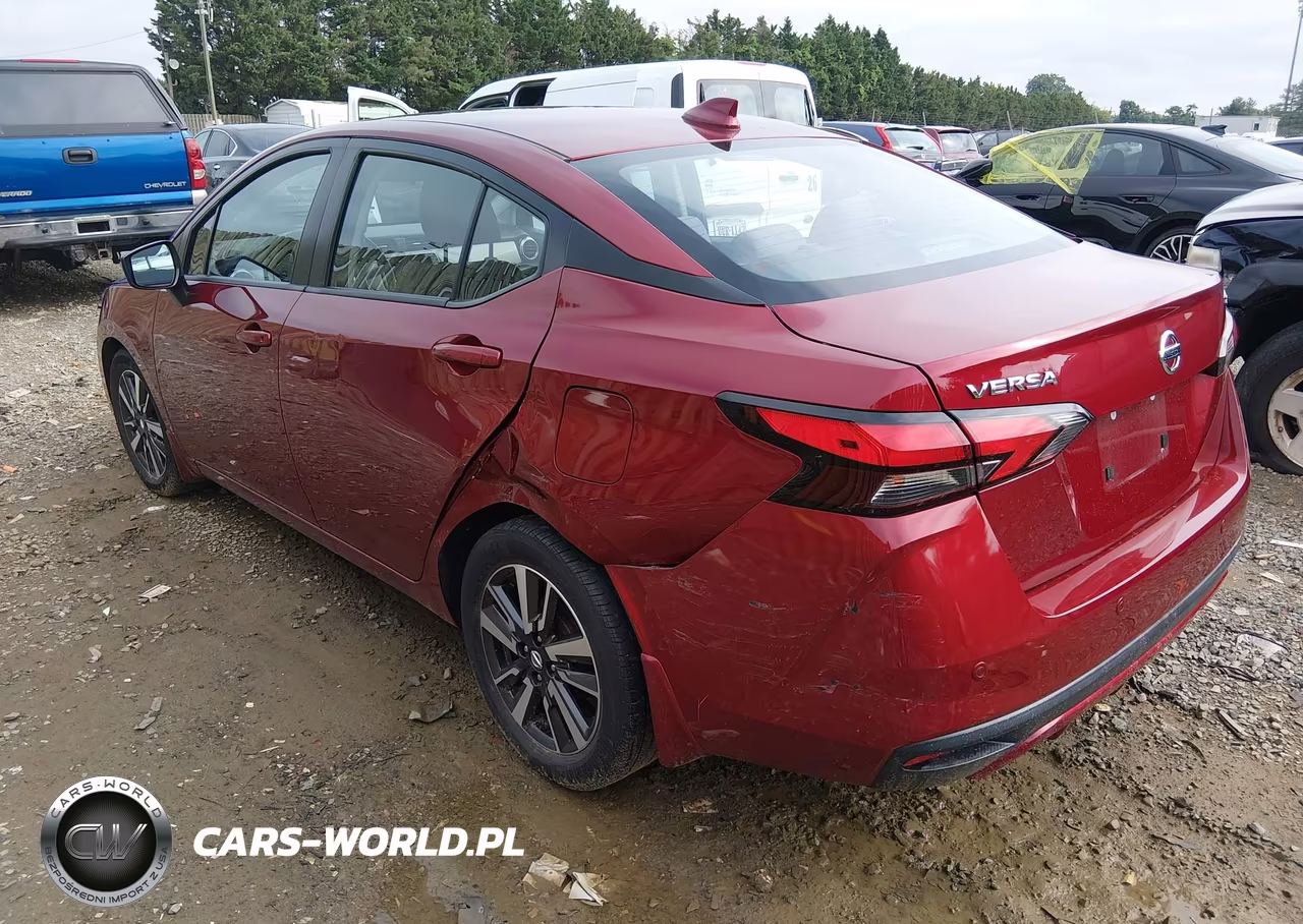 2021 Nissan Versa Sv Xtronic Cvt VIN:3N1CN8EV2ML849835 - 3