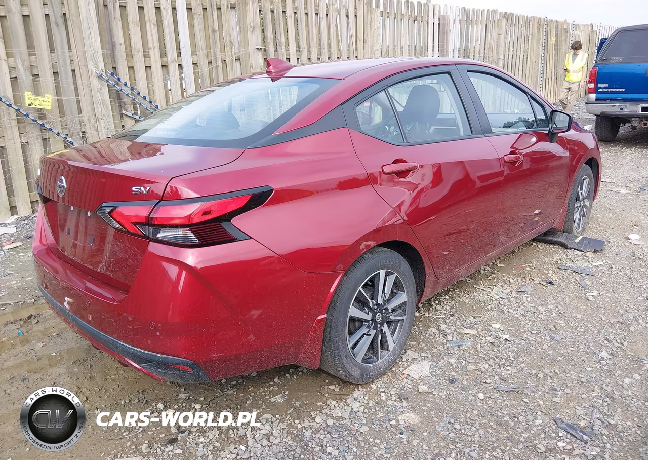 2021 Nissan Versa Sv Xtronic Cvt VIN:3N1CN8EV2ML849835 - 4