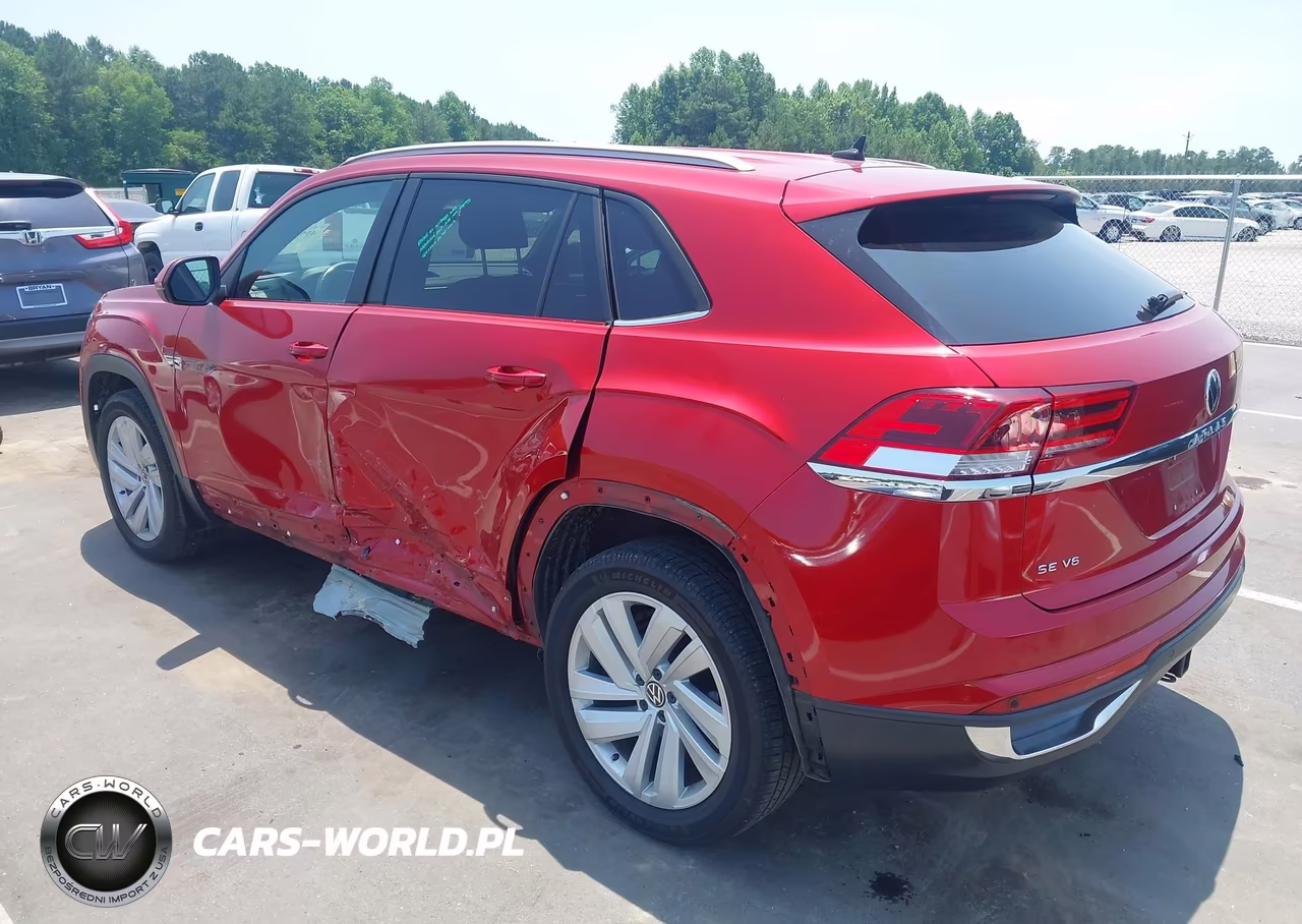 2020 Volkswagen Atlas Cross Sport 3.6L V6 Se W-Technology-3.6L V6 Se W-Technology R-Line VIN:1V2YE2CA7LC223657 - 3