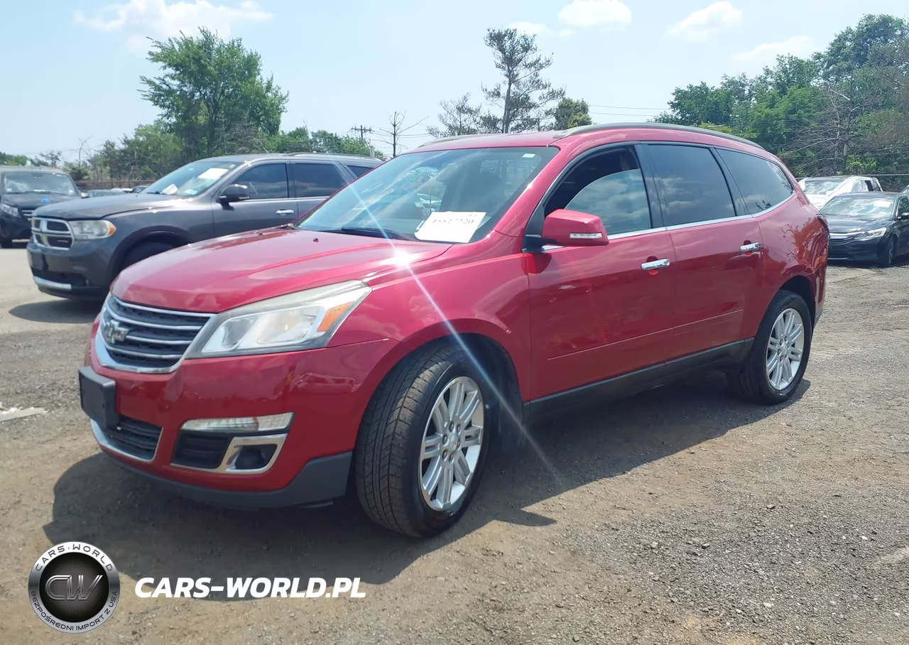 2014 Chevrolet Traverse Lt VIN:1GNKRGKD9EJ130780 - 2