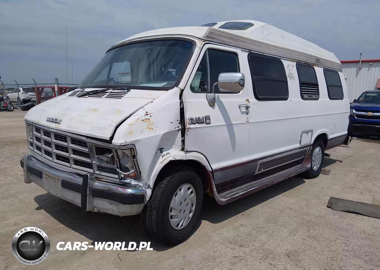 1990 Dodge Ram Van B250 VIN:2B7HB21Y4LK724631 - 2