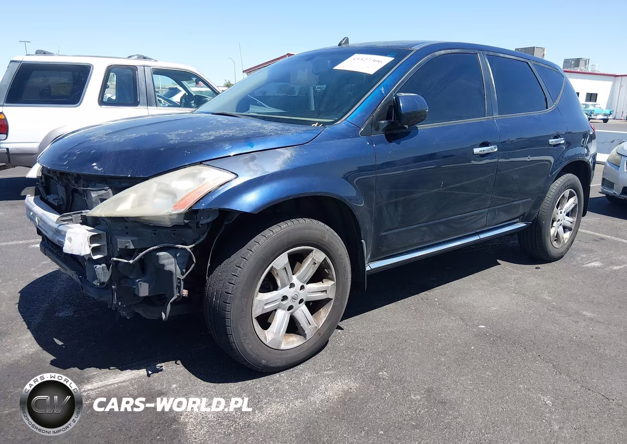 2006 Nissan Murano Sl VIN:JN8AZ08T76W415187 - 2