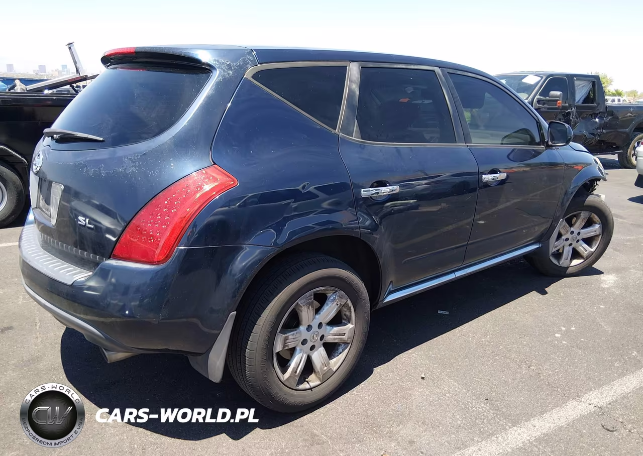 2006 Nissan Murano Sl VIN:JN8AZ08T76W415187 - 4