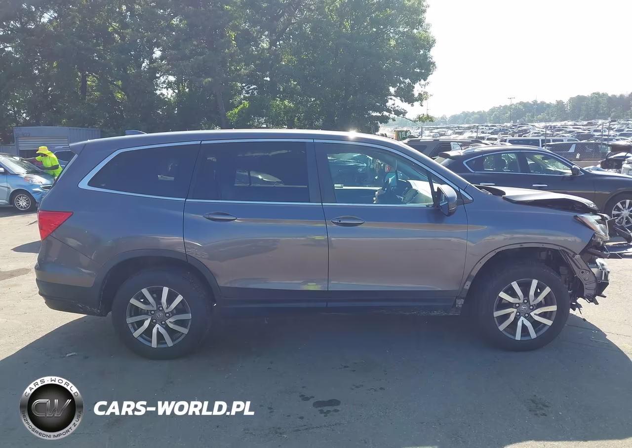 2021 Honda Pilot Awd Ex-L VIN:5FNYF6H57MB050907 - 14
