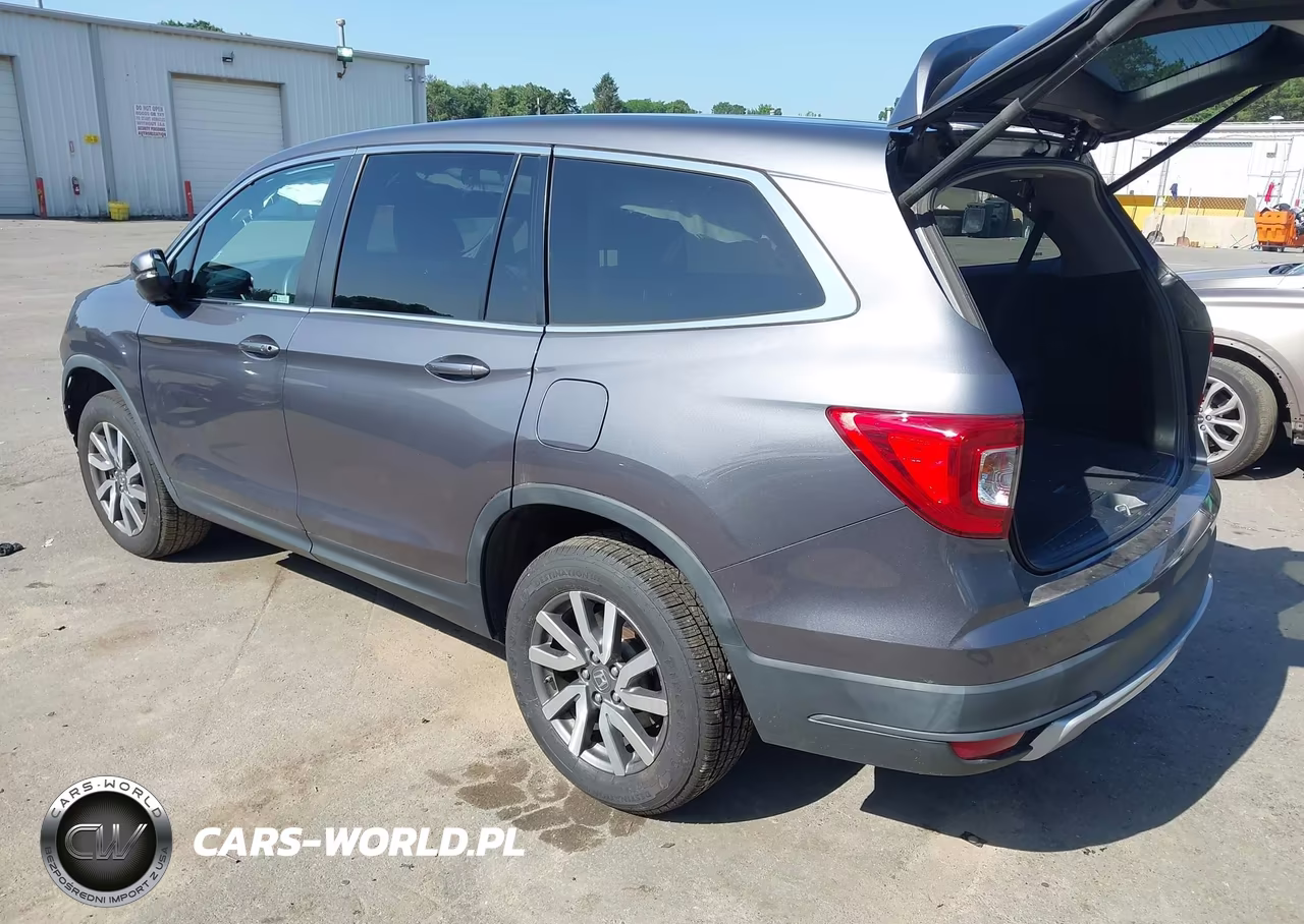 2021 Honda Pilot Awd Ex-L VIN:5FNYF6H57MB050907 - 3