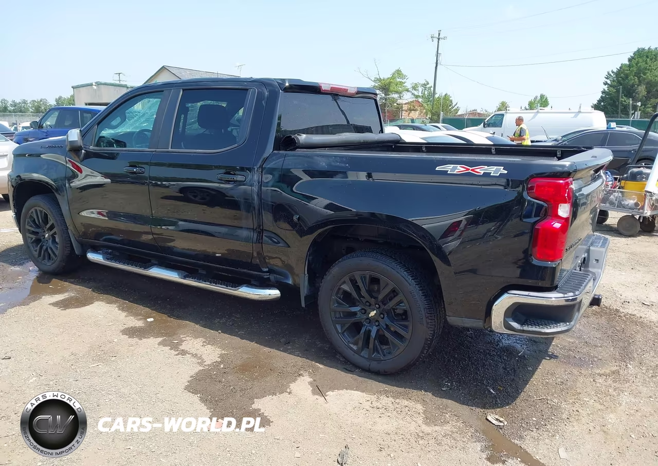 2021 Chevrolet Silverado 1500 4Wd Short Bed Lt VIN:1GCUYDEDXMZ411422 - 3