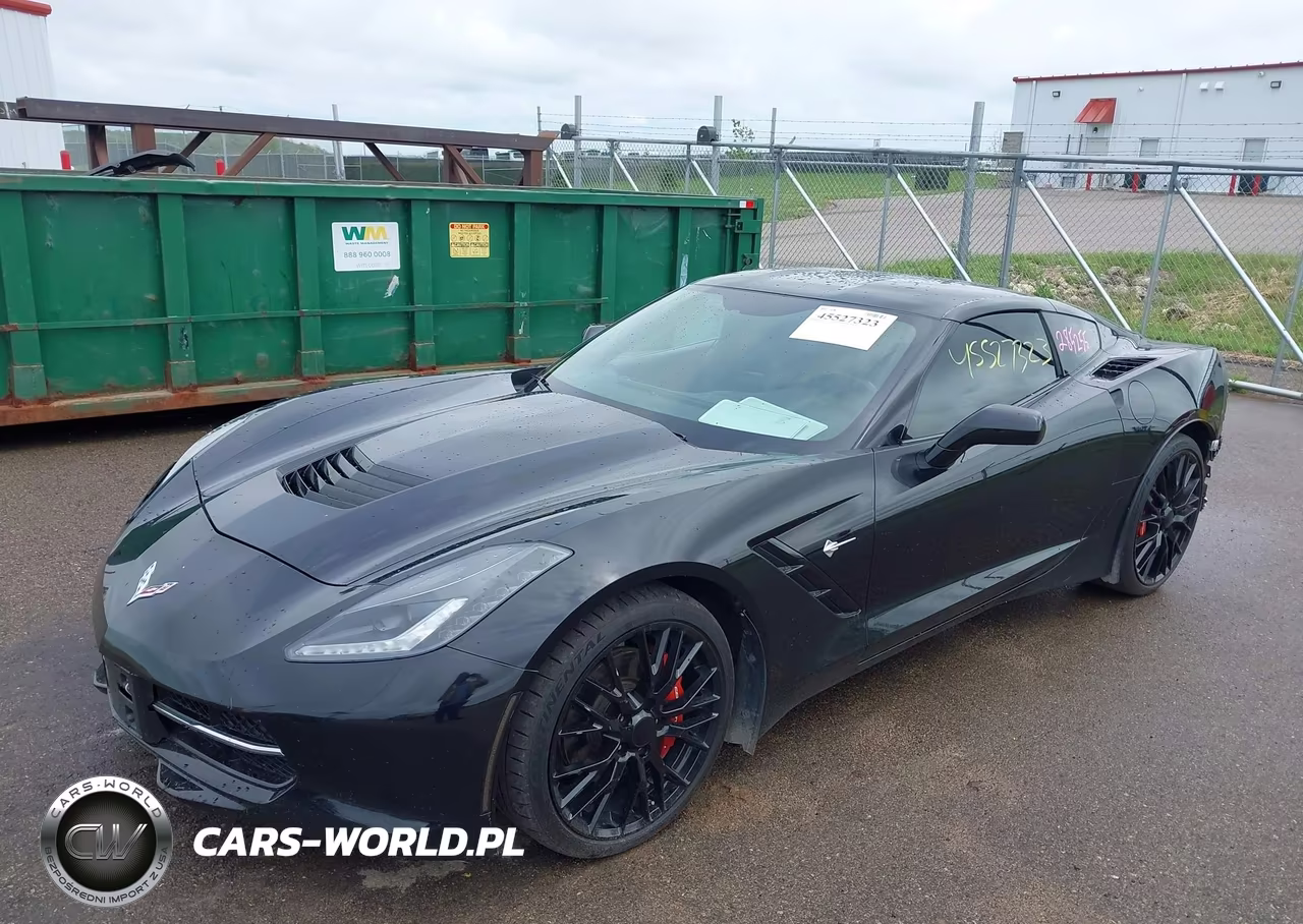 2019 Chevrolet Corvette Stingray VIN:1G1YB2D76K5121159 - 2