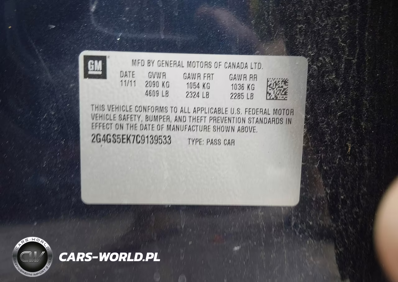 2012 Buick Regal Premium 1 VIN:2G4GS5EK7C9139533 - 9