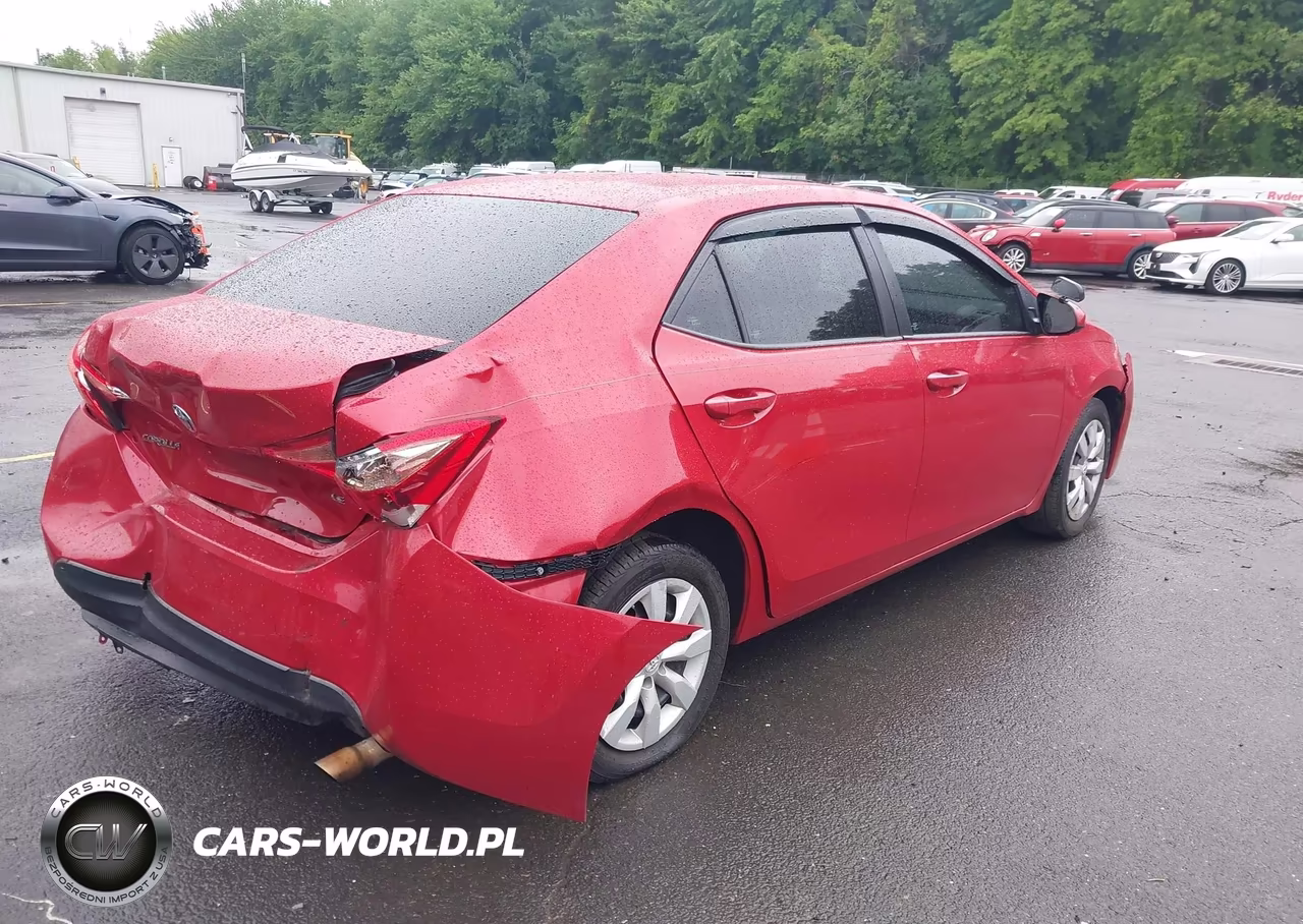 2017 Toyota Corolla Le VIN:2T1BURHE3HC764606 - 4