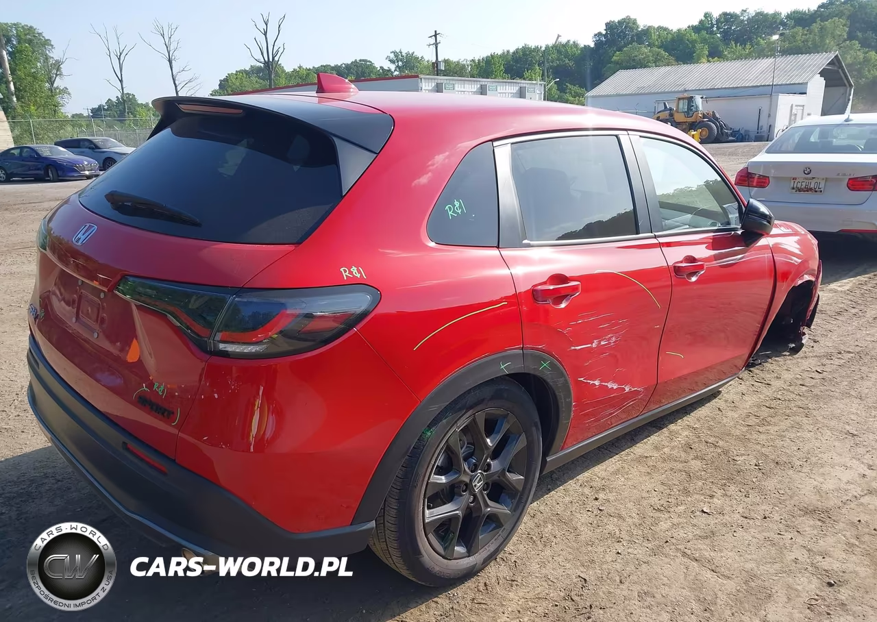 2025 Honda Hr-V Awd Sport VIN:3CZRZ2H58SM757408 - 4