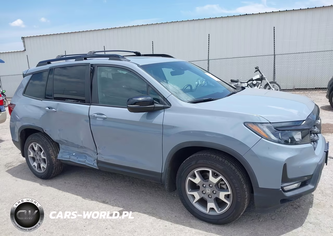 2022 Honda Passport Awd Trailsport VIN:5FNYF8H6XNB000735 - 13
