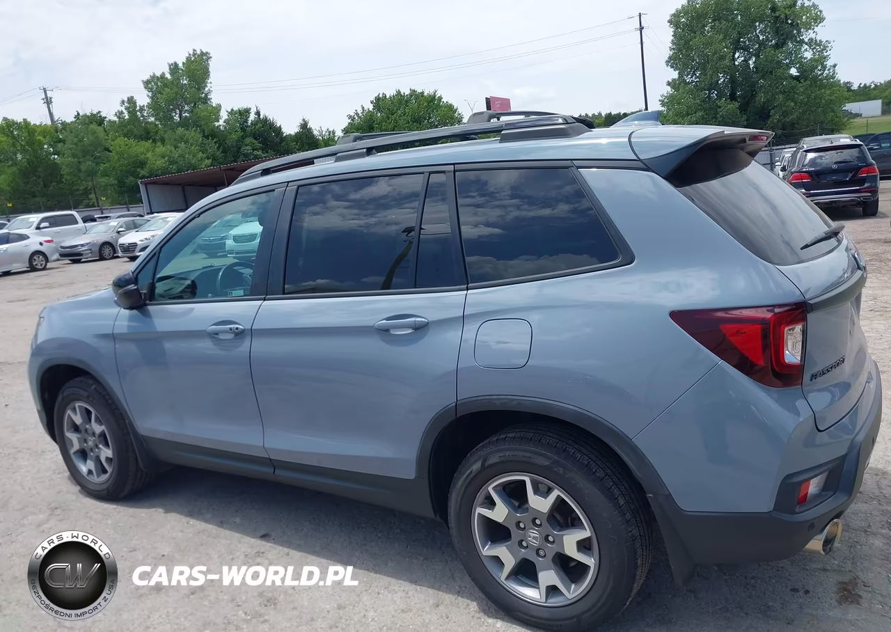 2022 Honda Passport Awd Trailsport VIN:5FNYF8H6XNB000735 - 14
