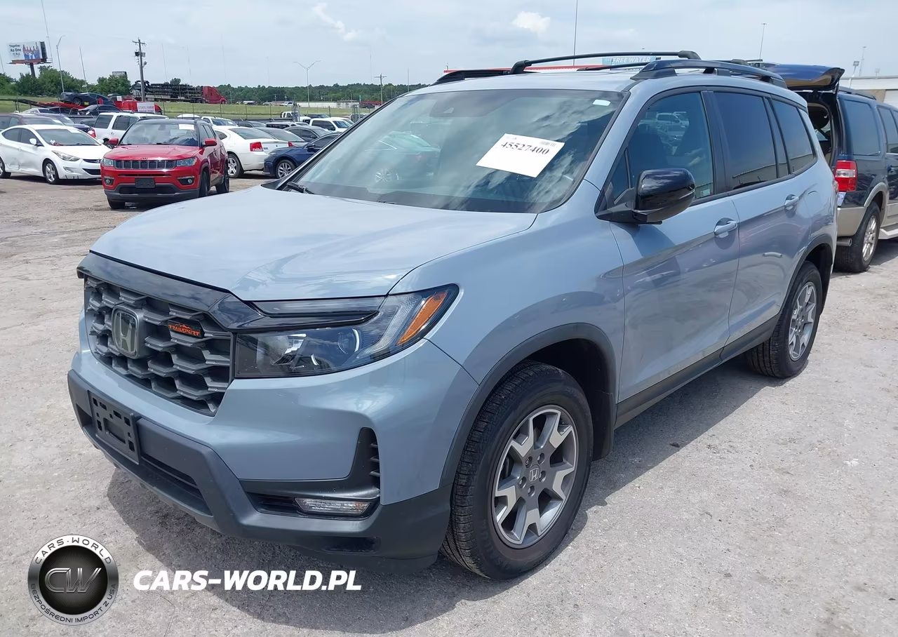 2022 Honda Passport Awd Trailsport VIN:5FNYF8H6XNB000735 - 2
