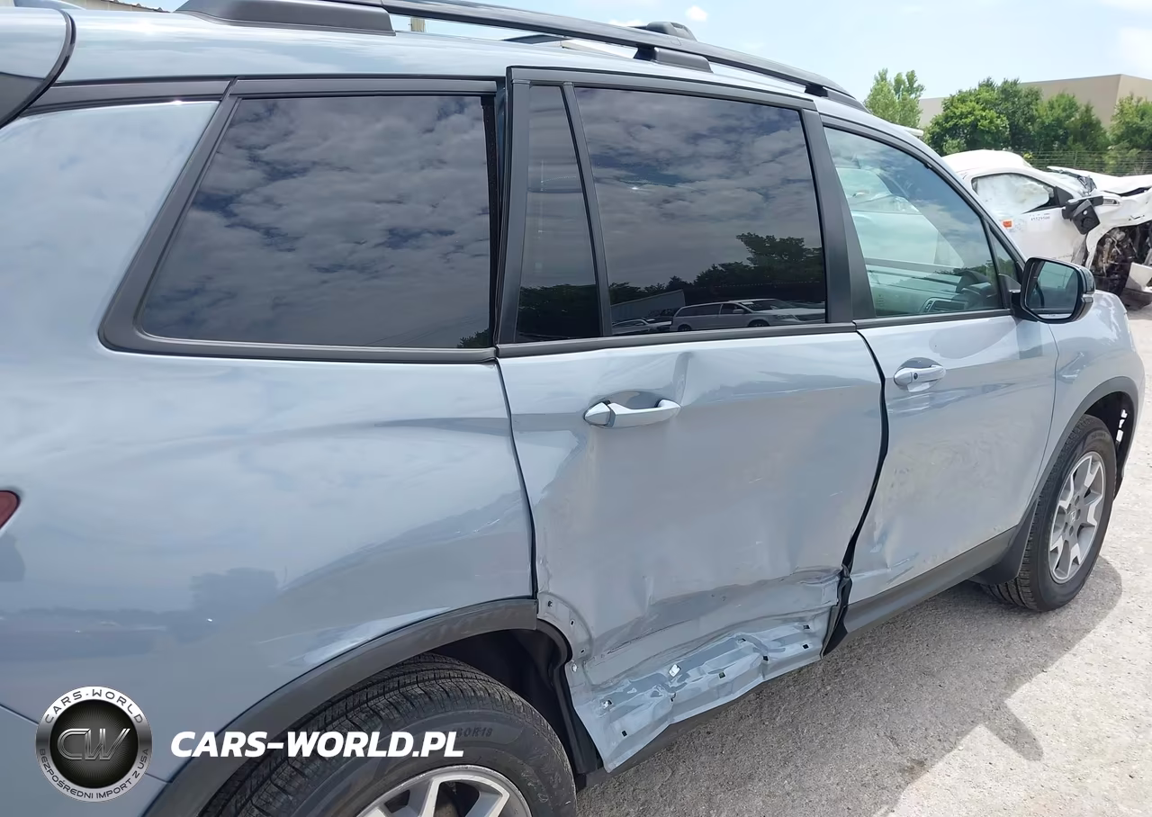 2022 Honda Passport Awd Trailsport VIN:5FNYF8H6XNB000735 - 6