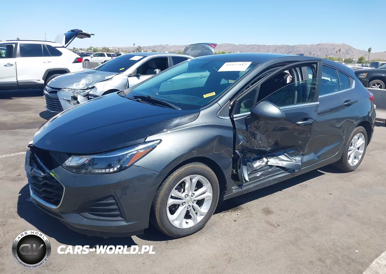 2019 Chevrolet Cruze Lt VIN:3G1BE6SM7KS557618 - 2