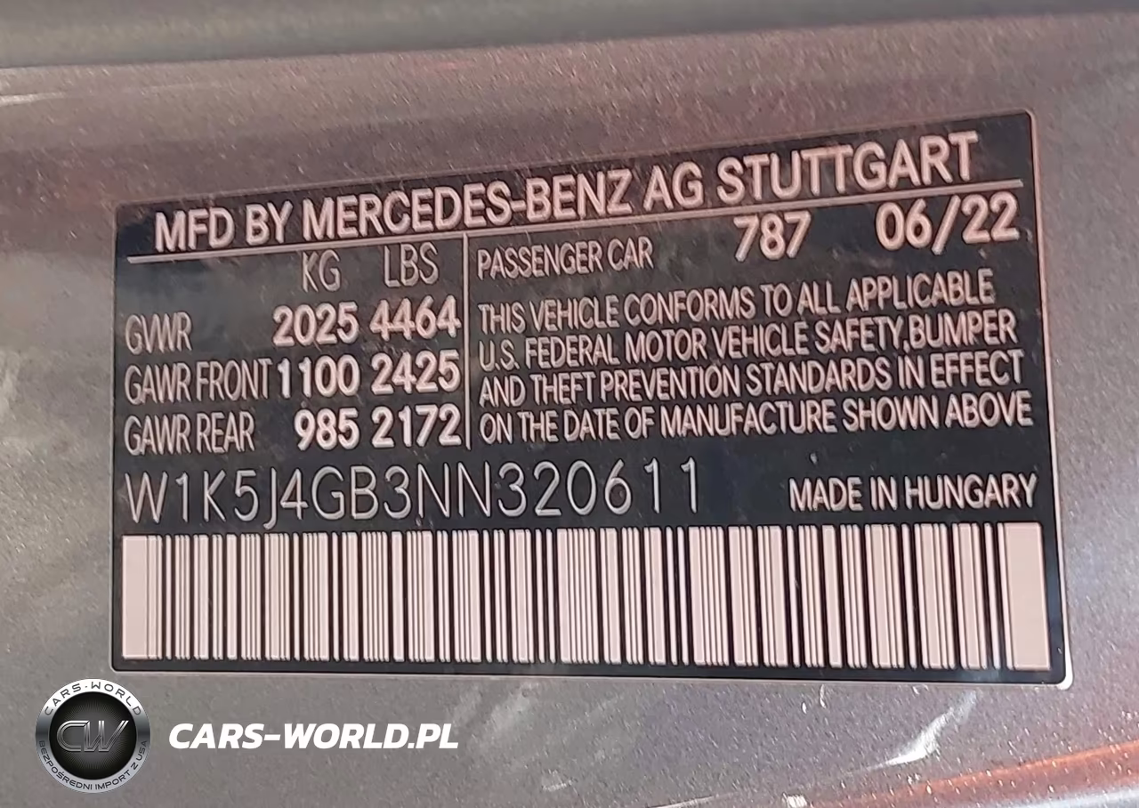 2022 Mercedes-Benz Cla 250 Coupe VIN:W1K5J4GB3NN320611 - 9