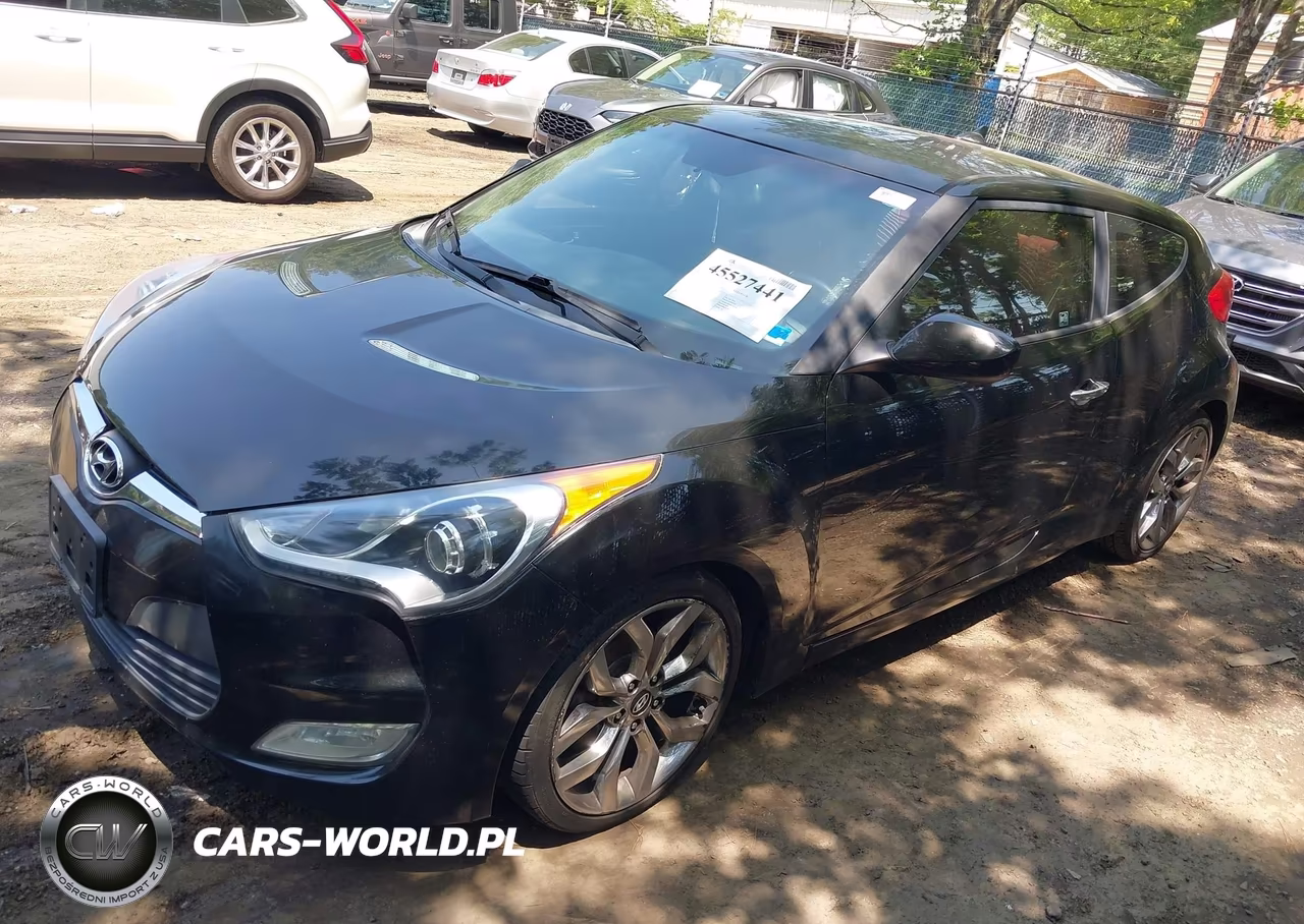 2014 Hyundai Veloster Re:flex W-Red VIN:KMHTC6AD2EU214539 - 2