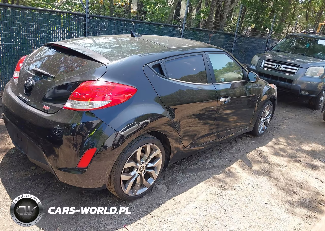 2014 Hyundai Veloster Re:flex W-Red VIN:KMHTC6AD2EU214539 - 4
