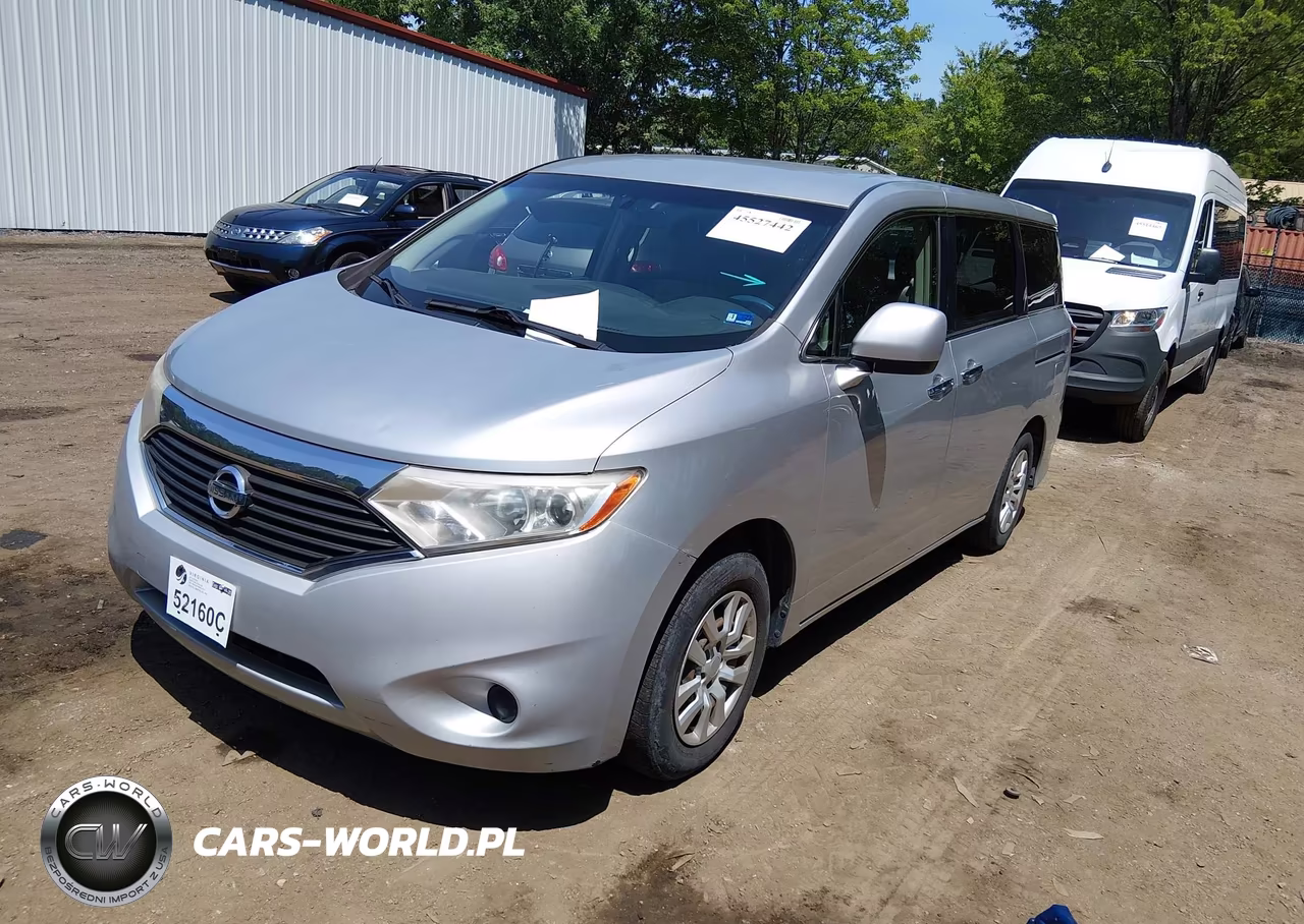 2011 Nissan Quest S VIN:JN8AE2KP4B9012215 - 2