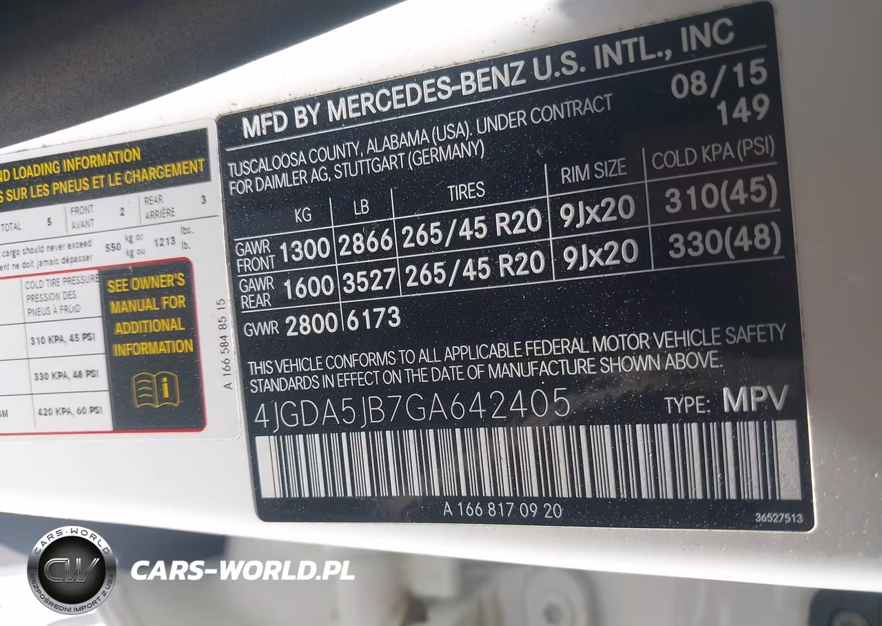 2016 Mercedes-Benz Gle 350 VIN:4JGDA5JB7GA642405 - 9