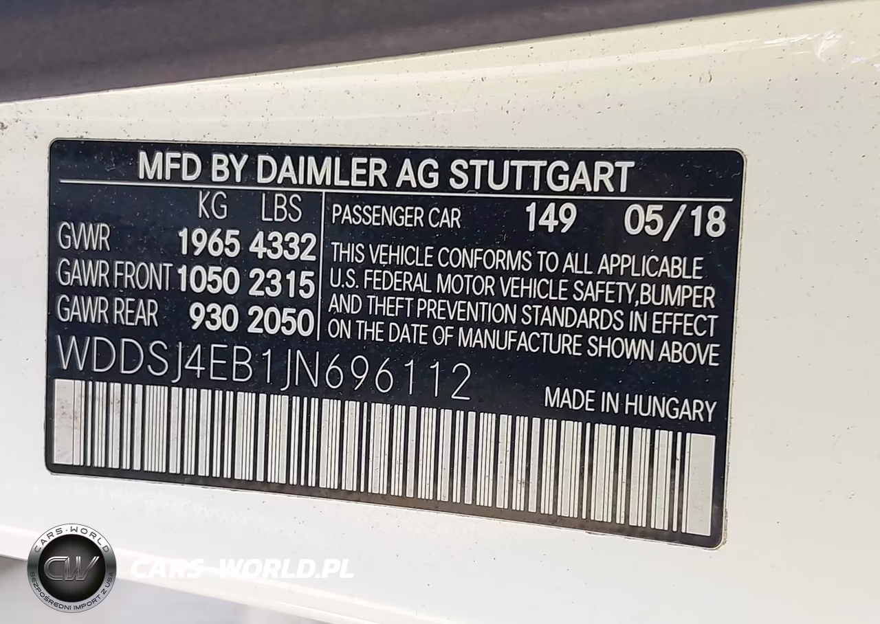 2018 Mercedes-Benz Cla 250 VIN:WDDSJ4EB1JN696112 - 9