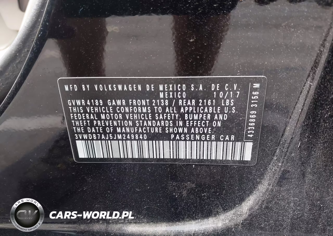 2018 Volkswagen Jetta 1.4T Se-1.4T Wolfsburg Edition VIN:3VWDB7AJ5JM249840 - 9