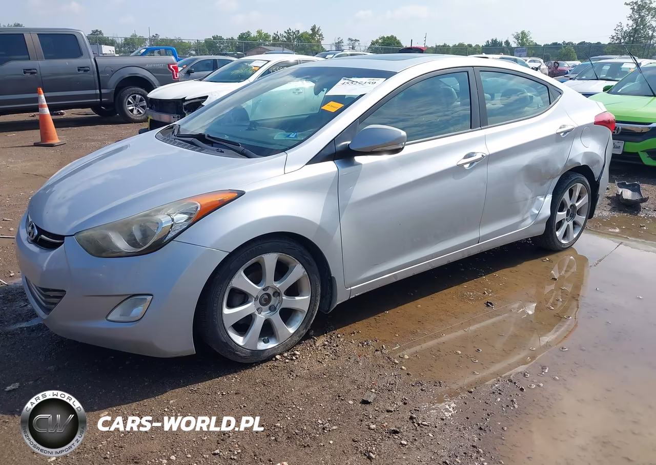 2013 Hyundai Elantra Limited VIN:5NPDH4AE7DH323322 - 2