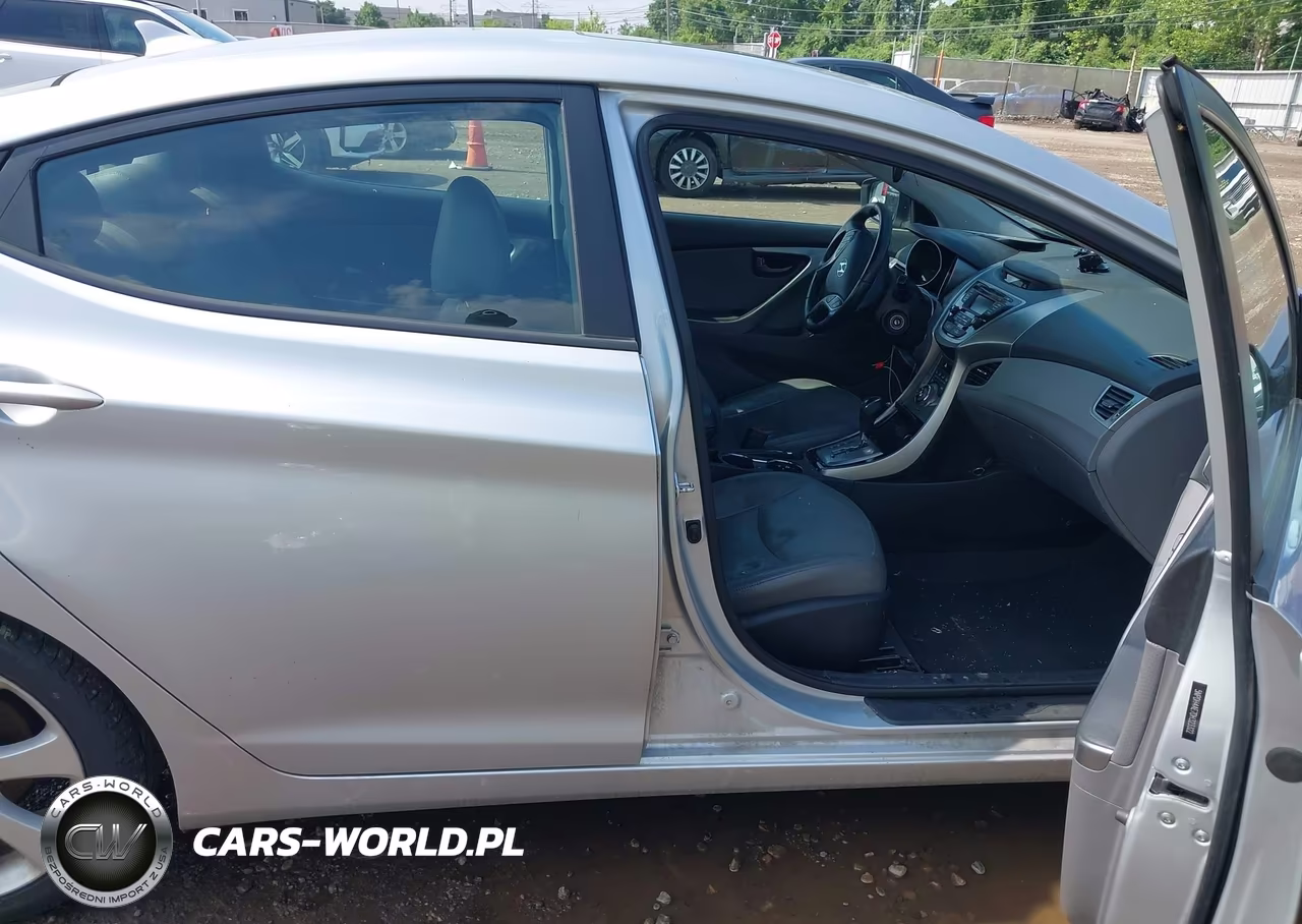 2013 Hyundai Elantra Limited VIN:5NPDH4AE7DH323322 - 5