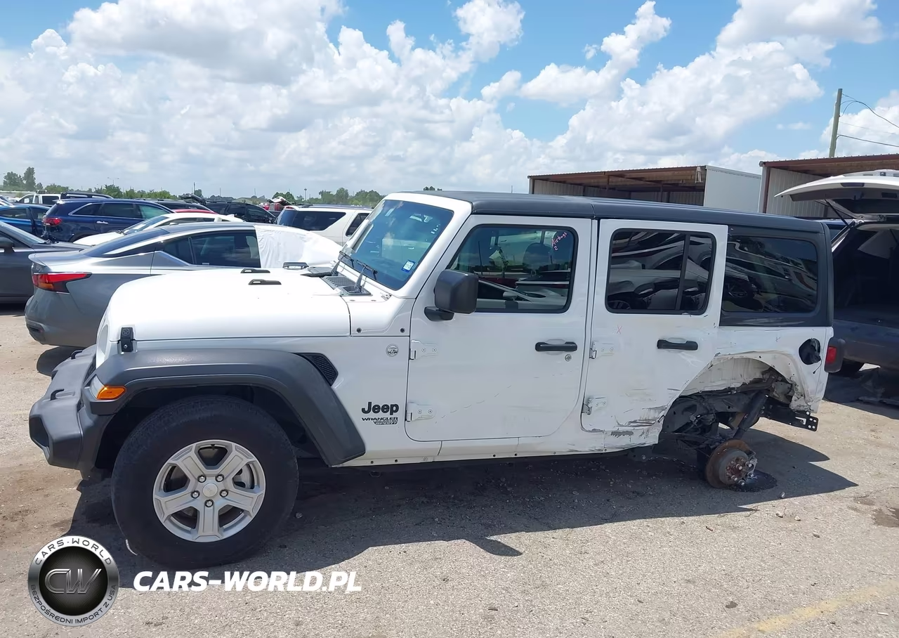 2021 Jeep Wrangler Unlimited Sport S 4X4 VIN:1C4HJXDN8MW645481 - 14